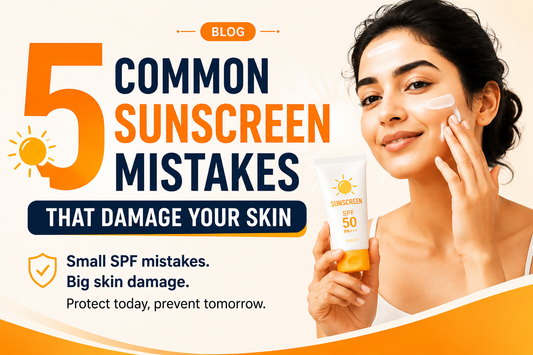 5 Common Sunscreen Mistakes That Damage Your Skin