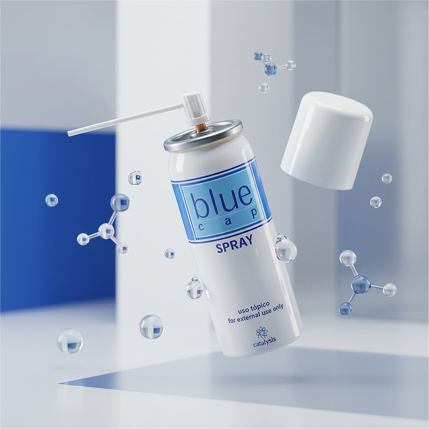 Blue Cap Spray